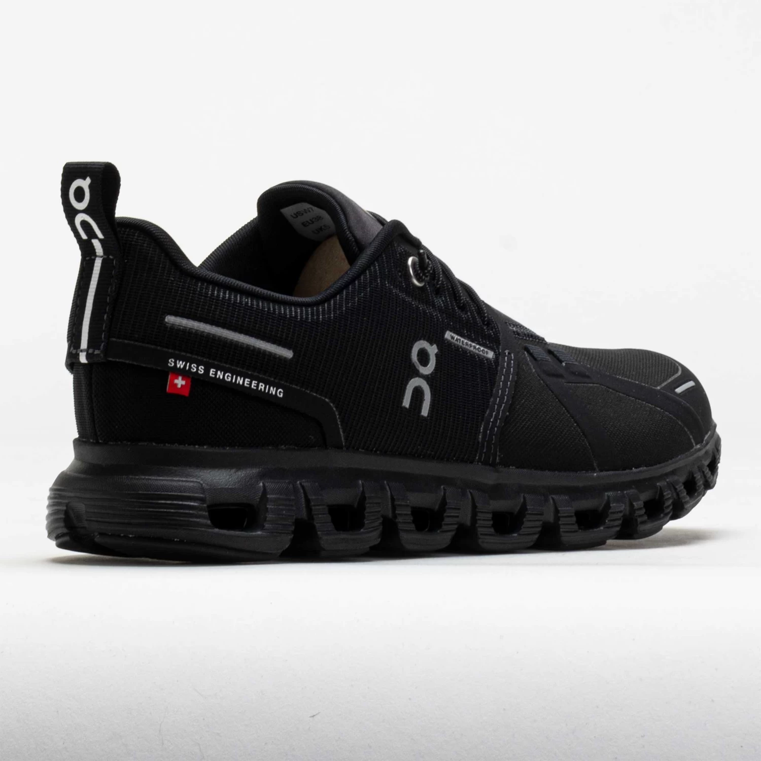 On Running On Cloud 6 Waterproof Men's Black/Black - Image 6