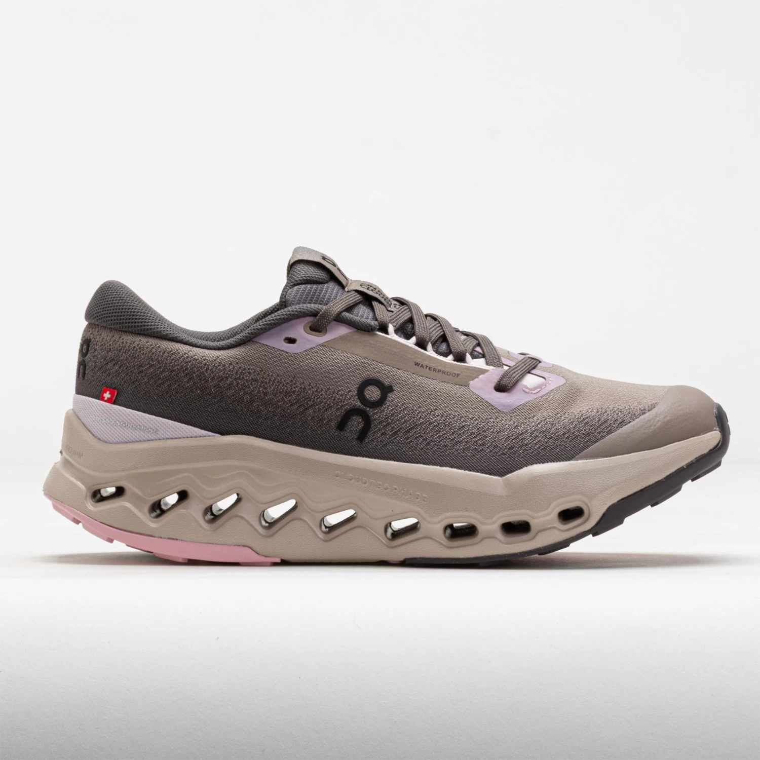 On Running On Cloudsurfer Trail 2 Waterproof Women's Cinder/Desert