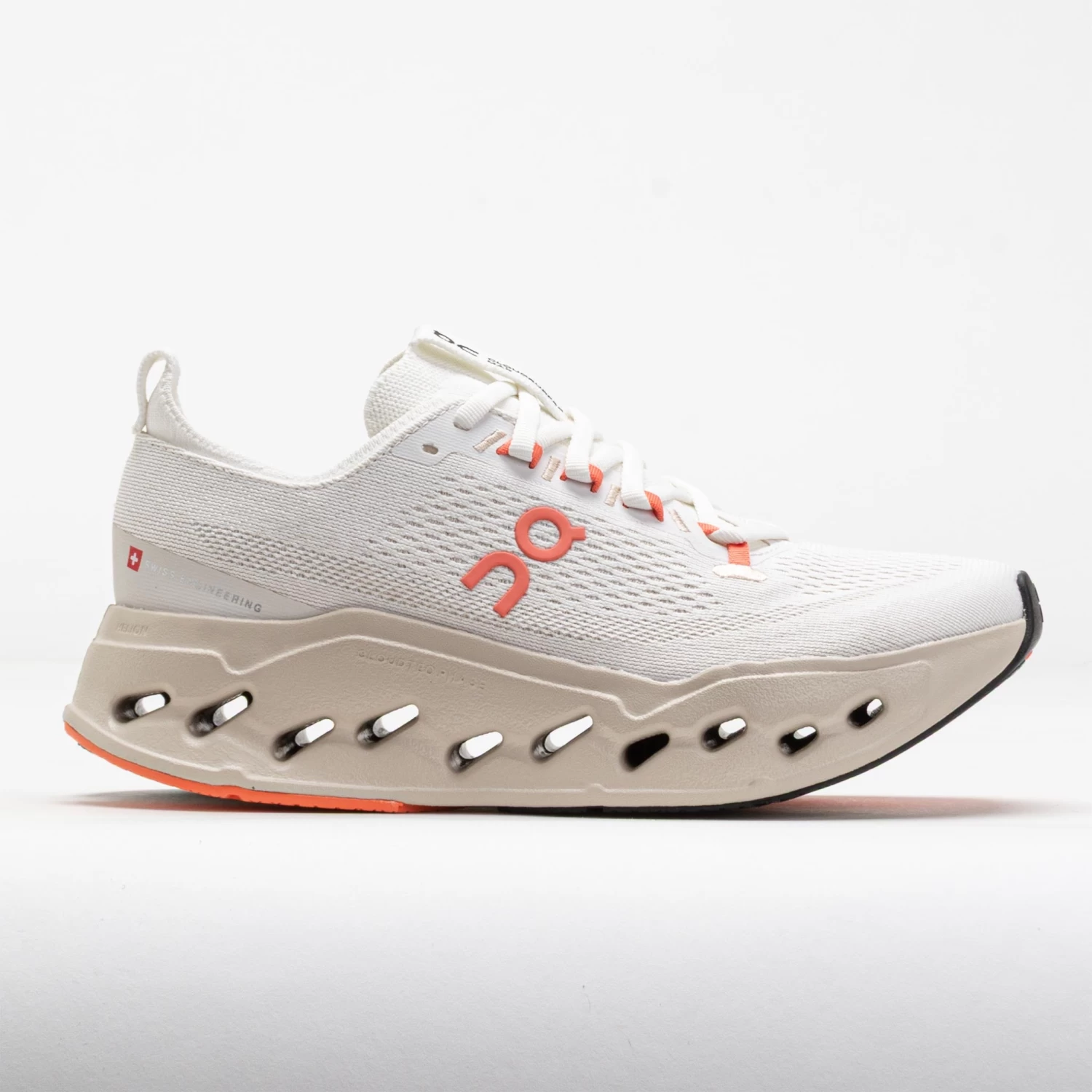 On Running On Cloudsurfer Max Women's Ivory/Salmon