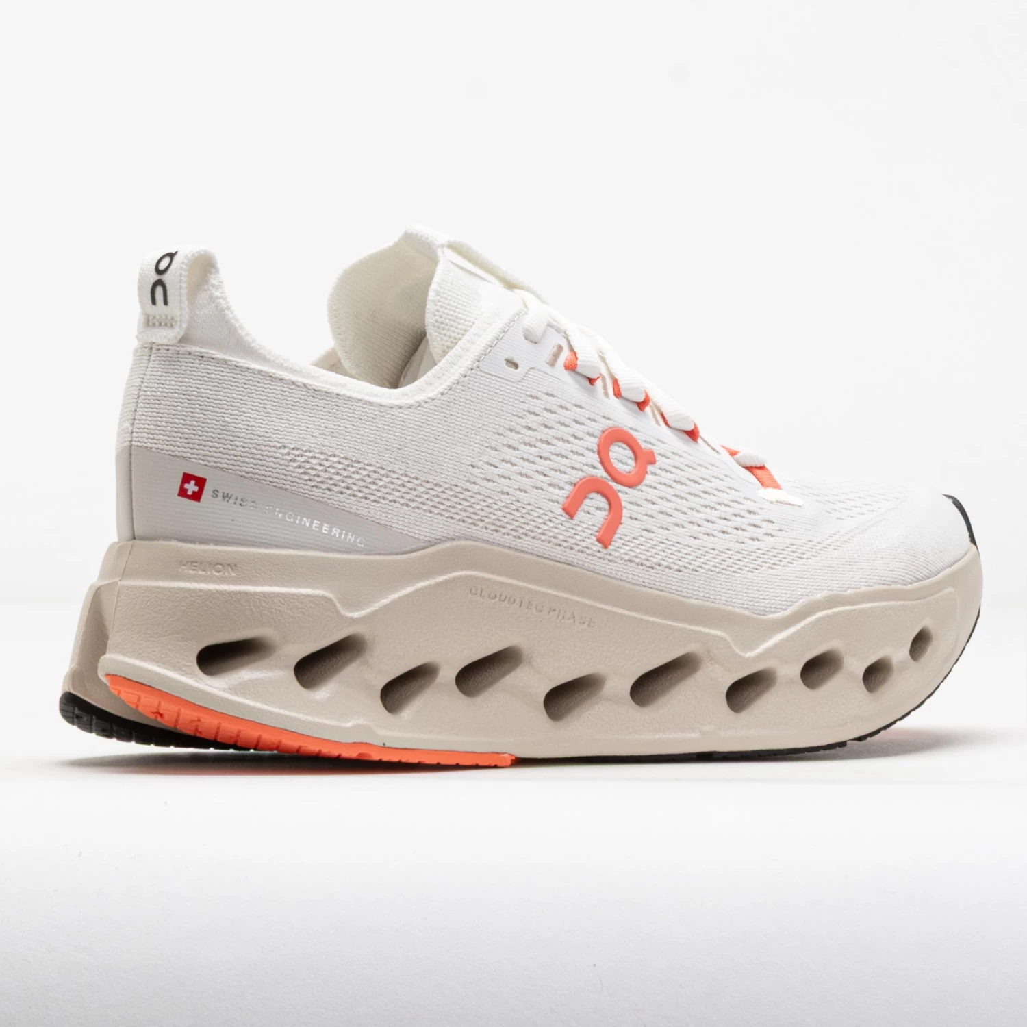 On Running On Cloudsurfer Max Women's Ivory/Salmon - Image 6