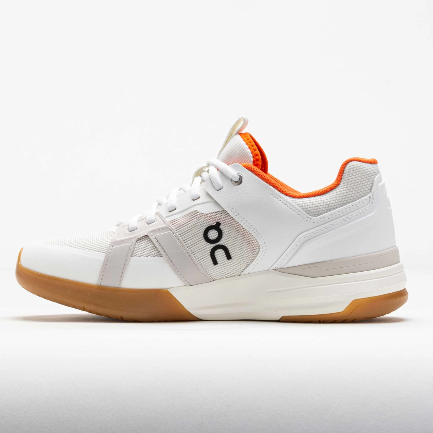 On Running On The Roger Clubhouse Pro Men's Ivory/Flame - Image 2