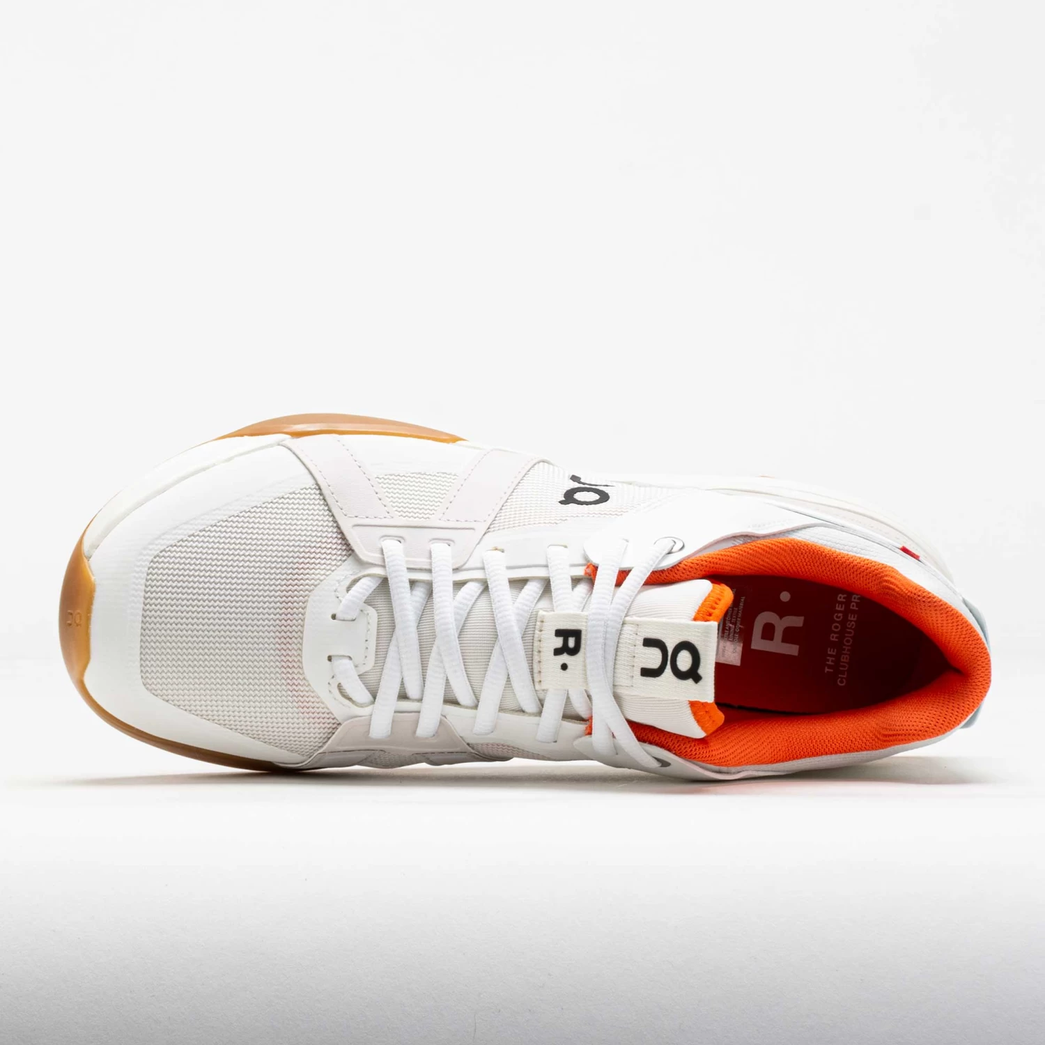 On Running On The Roger Clubhouse Pro Men's Ivory/Flame - Image 3