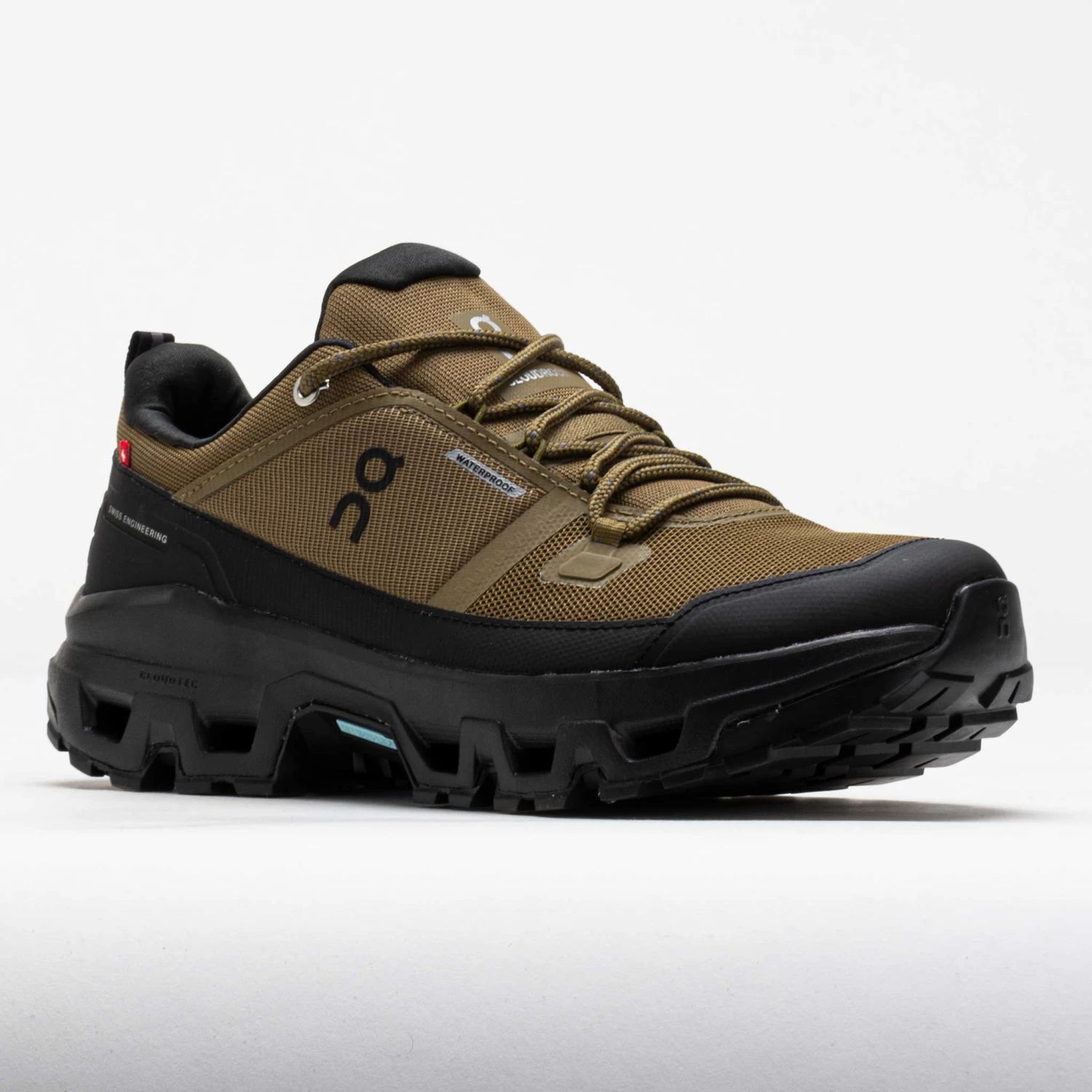 On Running On Cloudrock Low Waterproof Men's Hunter/Black - Image 5