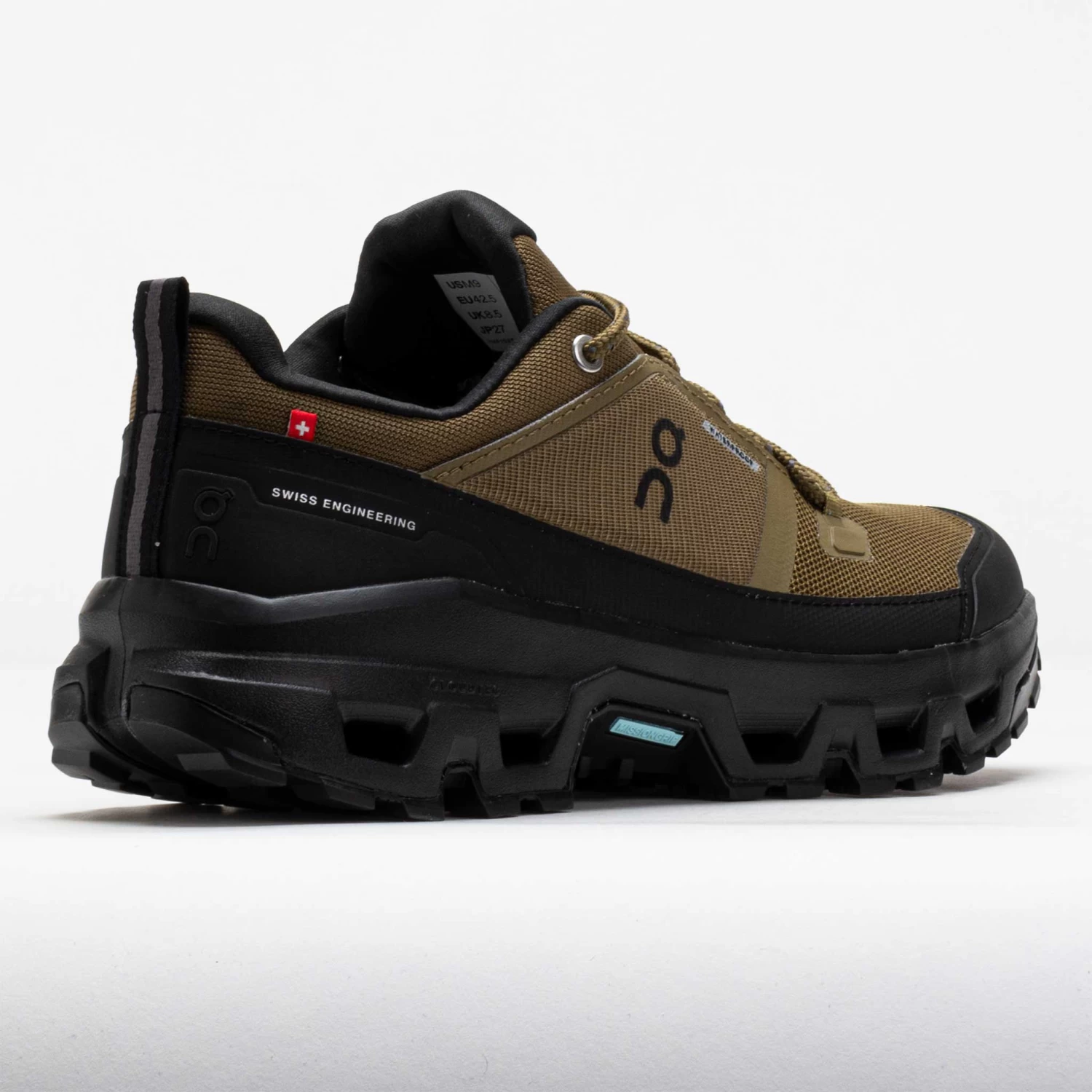 On Running On Cloudrock Low Waterproof Men's Hunter/Black - Image 6