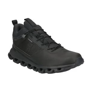 ON RunningCloud Hi Waterproof Sneakers - All Black - Image 4