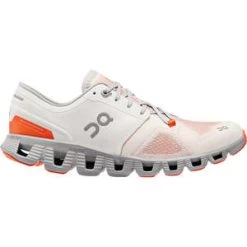 ON RunningCloud X 3 Shoes - Ivory/Alloy