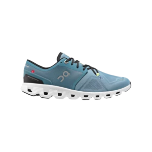 ON RunningOn Shoes Cloud X 3 Pewter Men 60.98255 - White