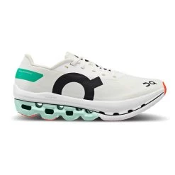 On Running Women's Cloudboom Echo Running Shoe - White/Mint - Regular (B)