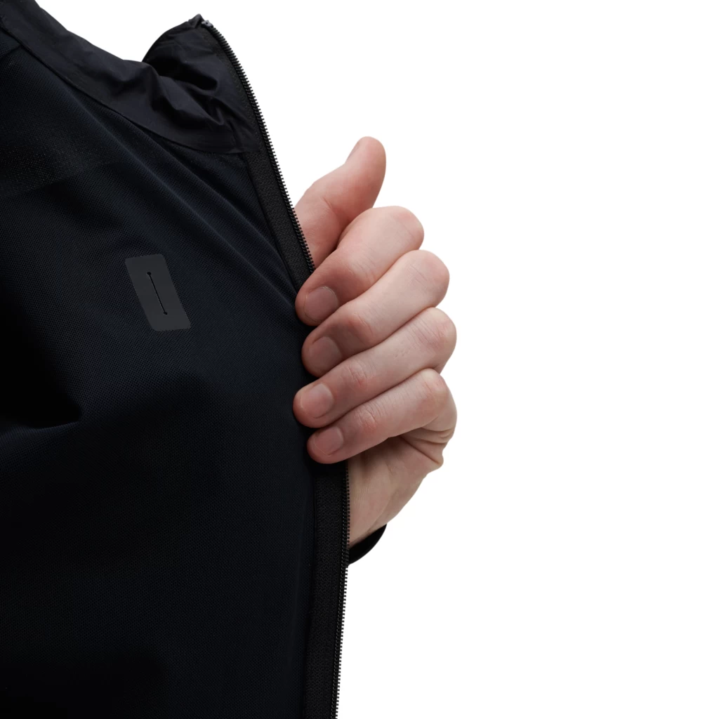 On Running On Weather Jacket - Black & Shadow - Image 6