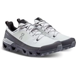On Running On Cloudwander Waterproof Hiking Shoe - Glacier & Eclipse