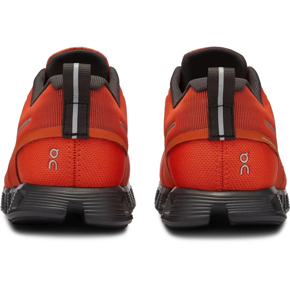 On Running On Cloud 5 Waterproof Women Shoe - Flame & Eclipse - Image 6