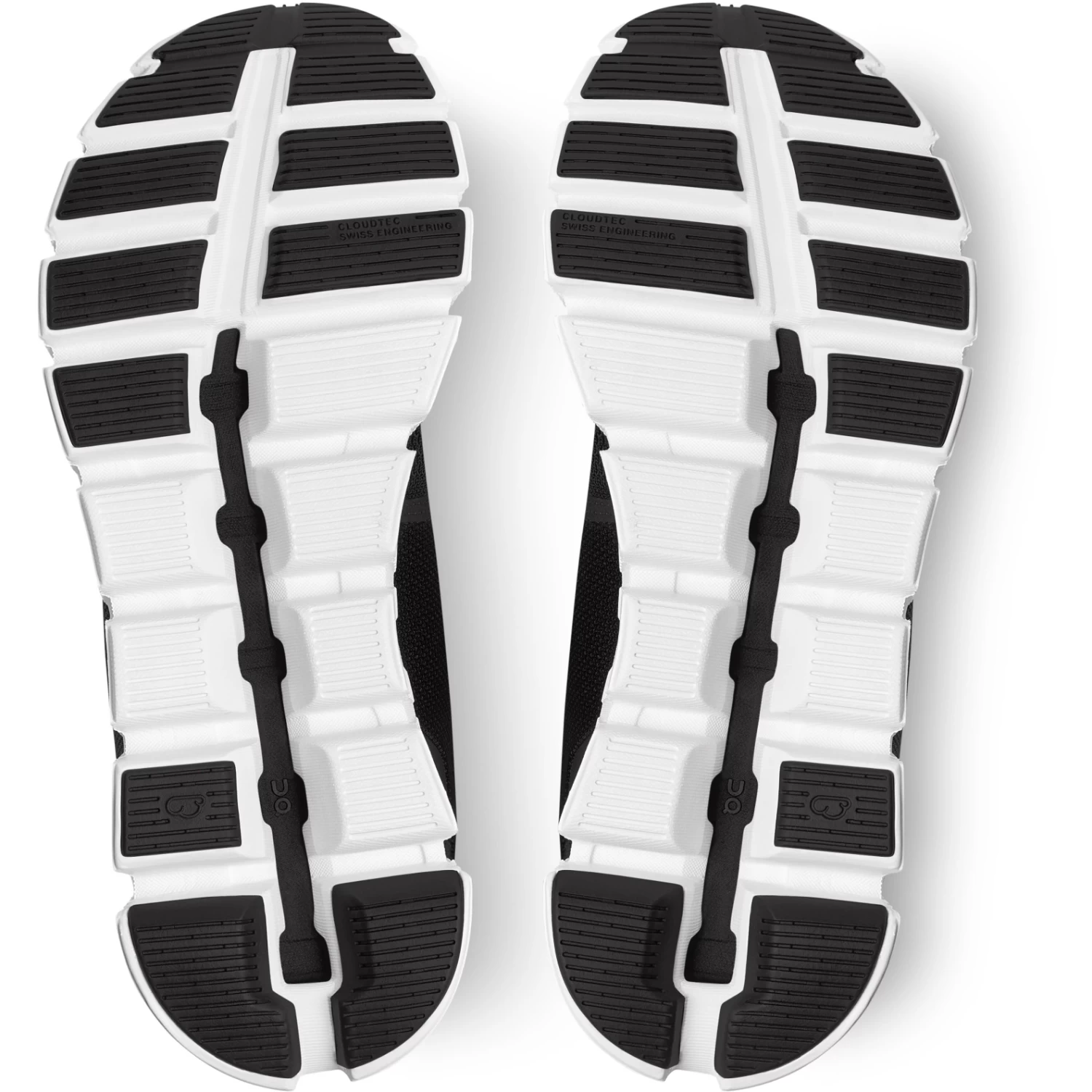 On Running On Cloud 5 Women's Shoes - Black & White - Image 4