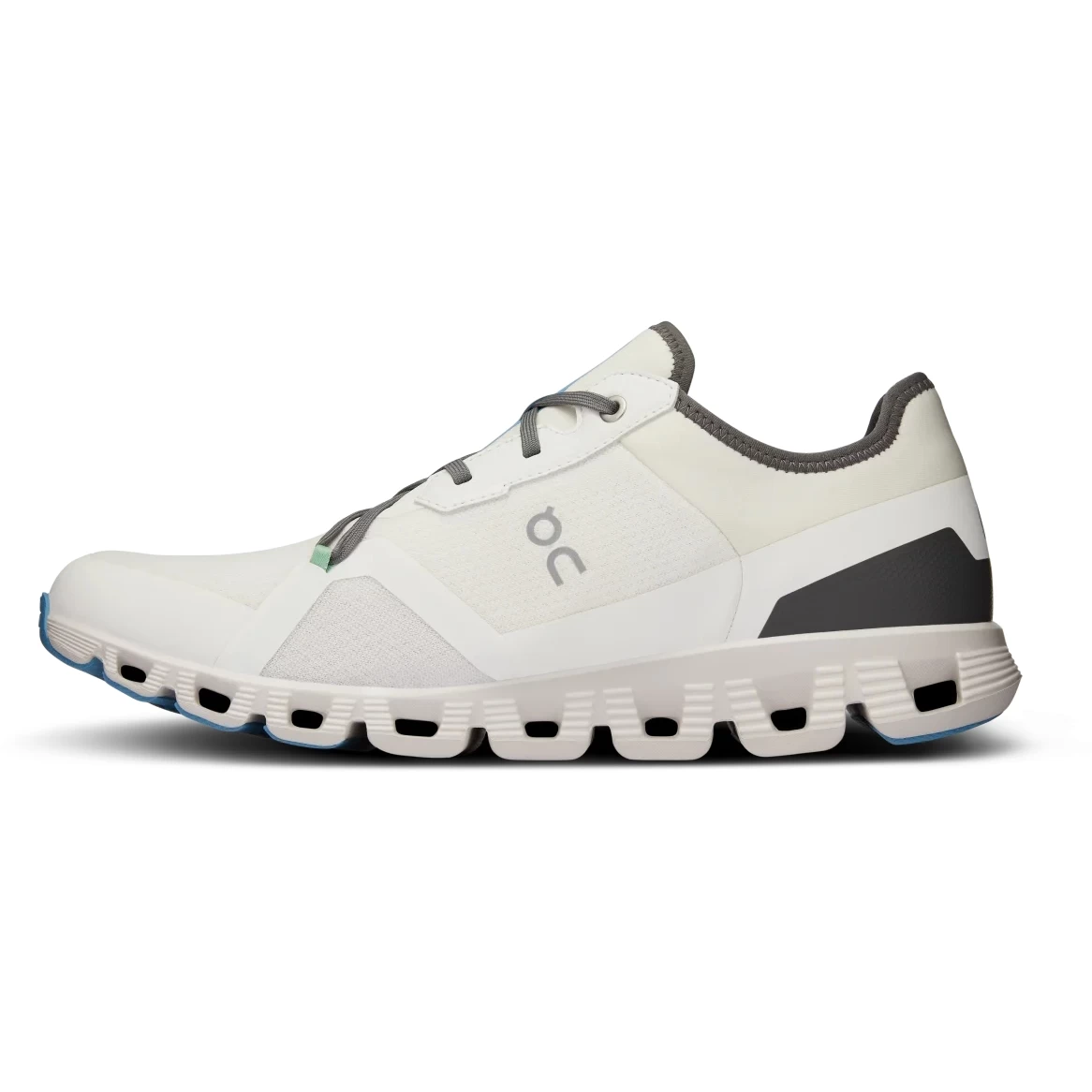 On Running On Cloud X 3 AD Men Shoe - Undyed-White & Niagara - Image 3