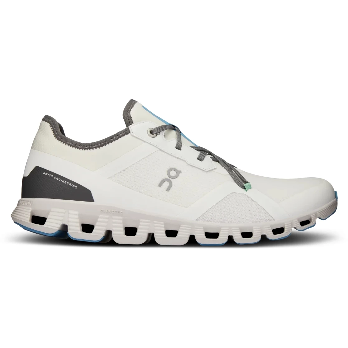 On Running On Cloud X 3 AD Men Shoe - Undyed-White & Niagara - Image 2