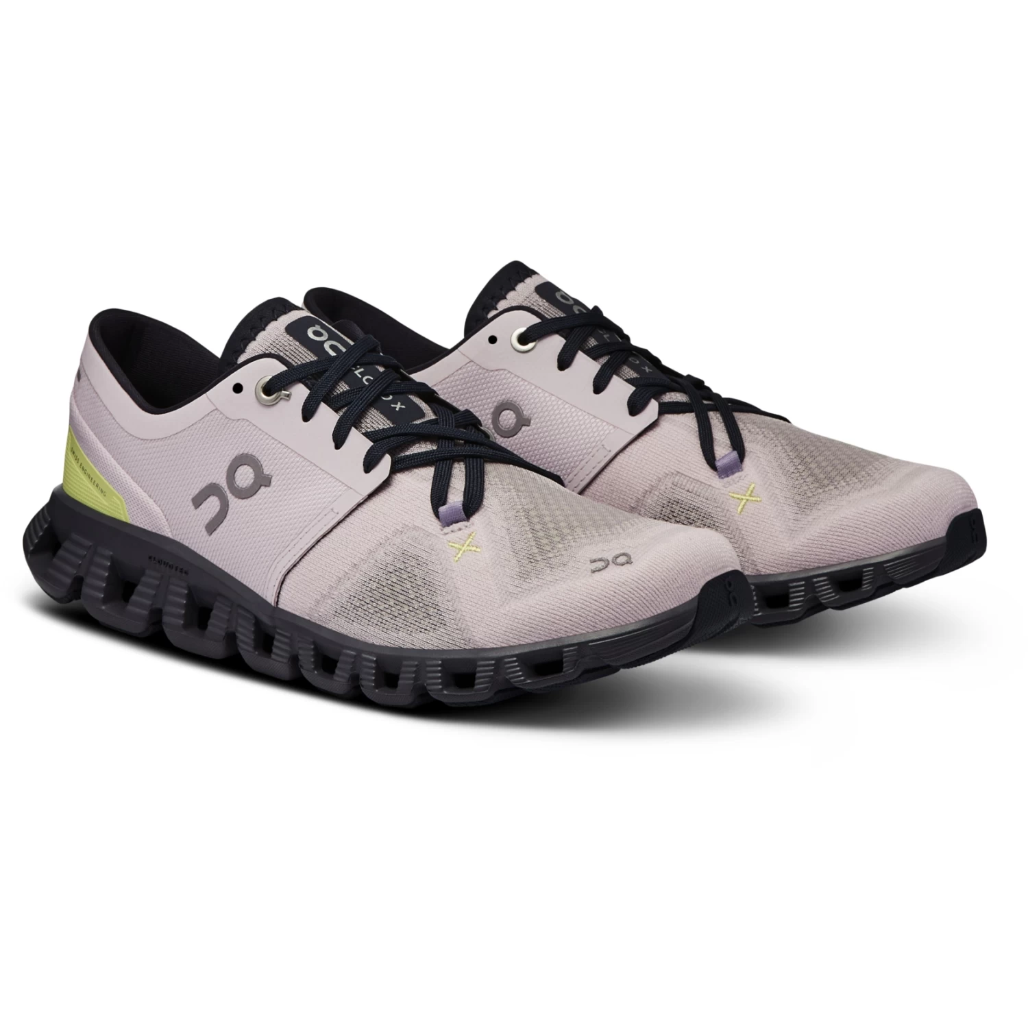 On Running On Cloud X 3 Women Running Shoe - Orchid & Iron