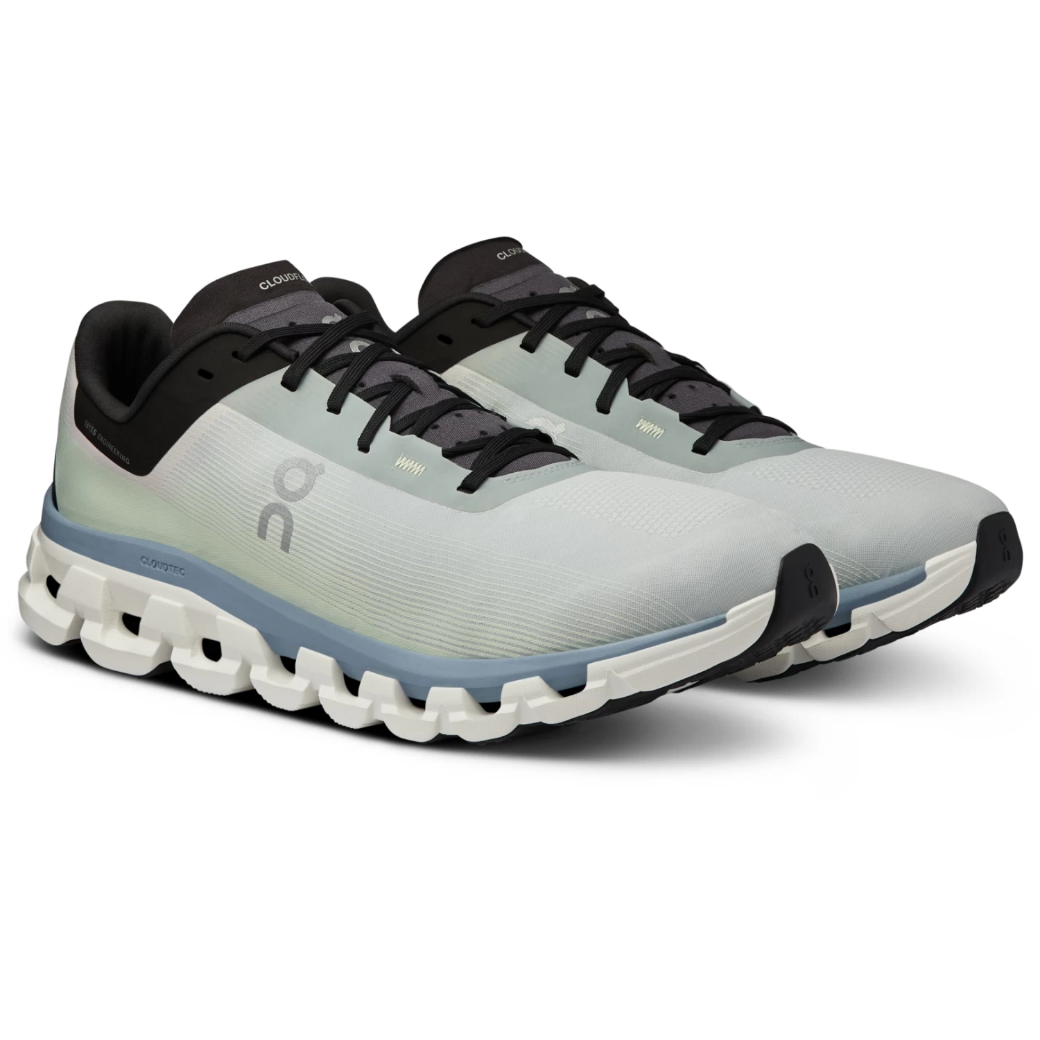 On Running On Cloudflow 4 Running Shoe Men - Glacier & Chambray