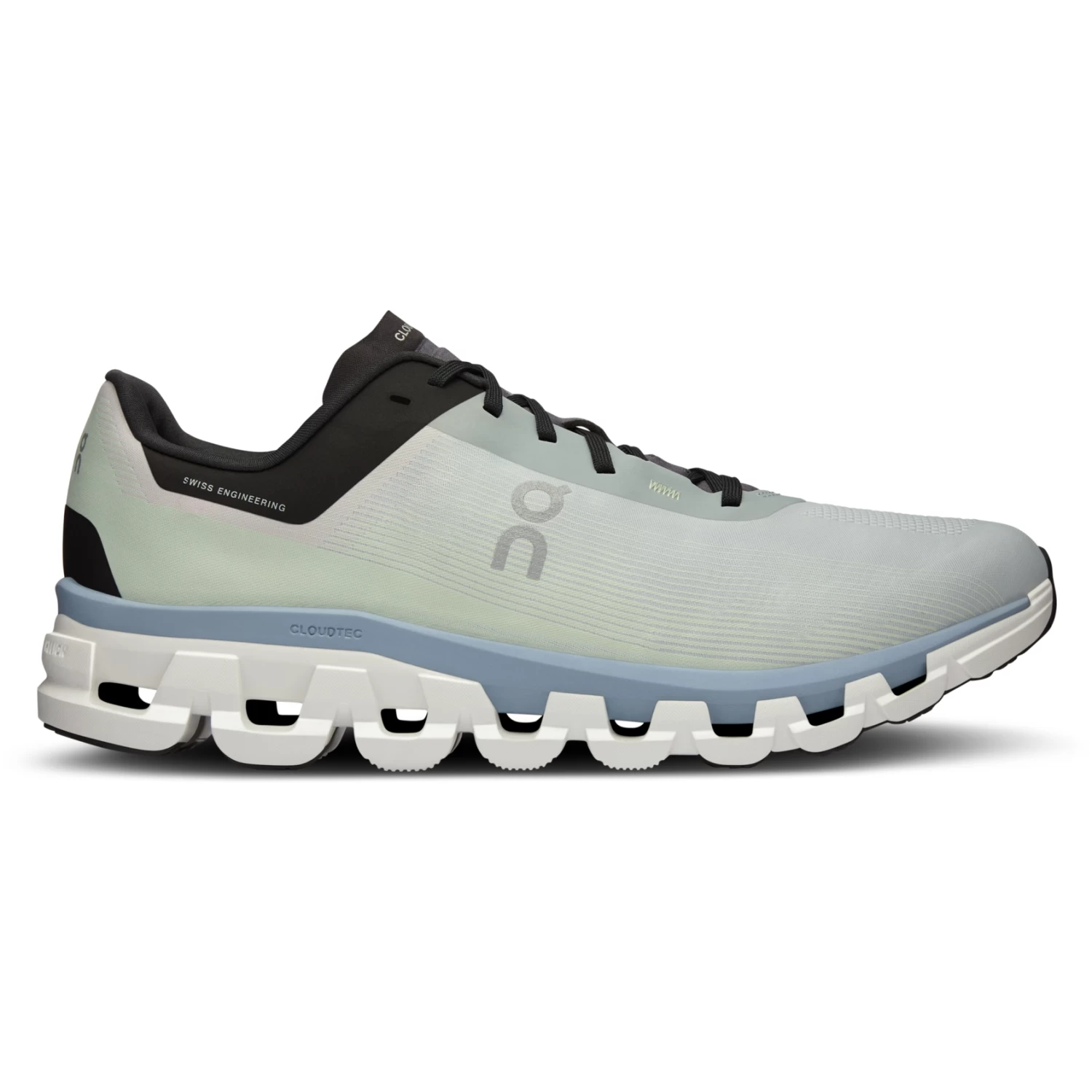 On Running On Cloudflow 4 Running Shoe Men - Glacier & Chambray - Image 2