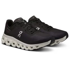 On Running On Cloudflow 4 Women Running Shoe - Black & White