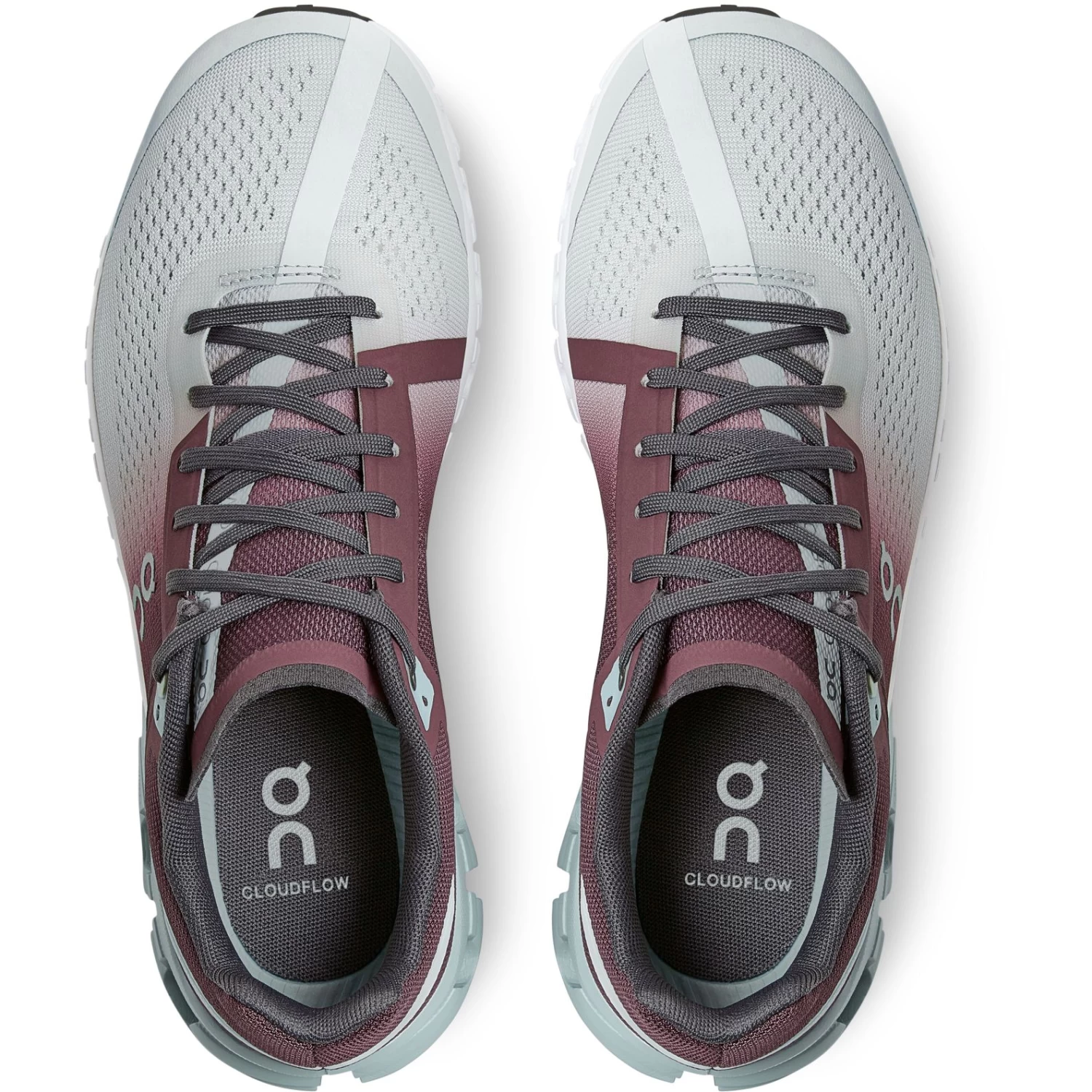 On Running On Cloudflow Women Running Shoe - Mulberry & Mineral - Image 3