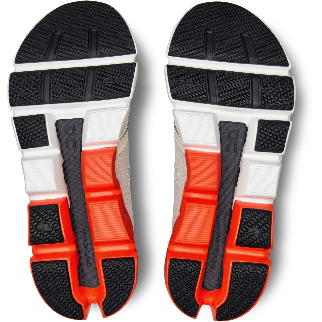 On Running On Cloudflyer 4 Women's Running Shoes - Sand & Flame - Image 2