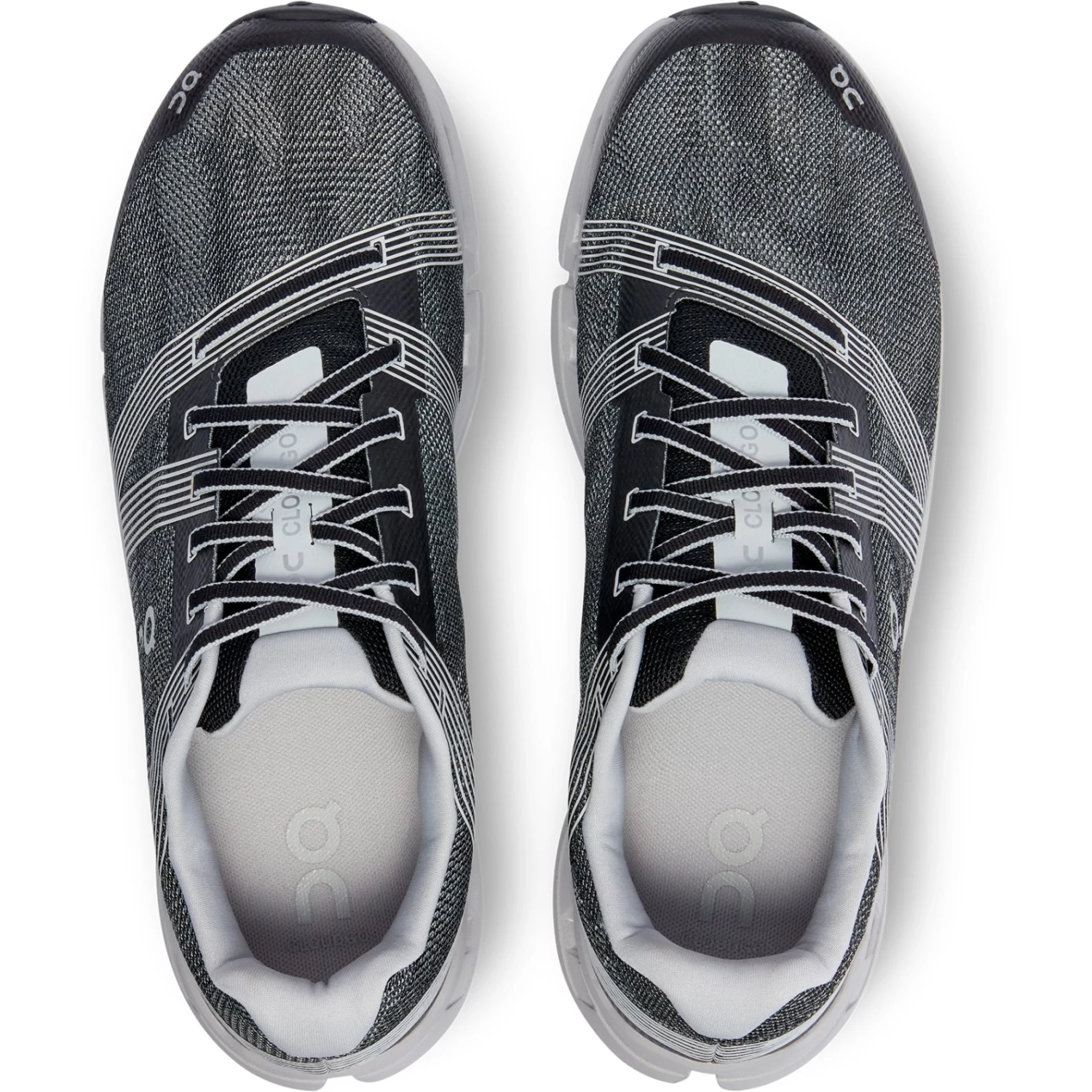 On Running On Cloudgo Running Shoe - Black & Glacier - Image 3
