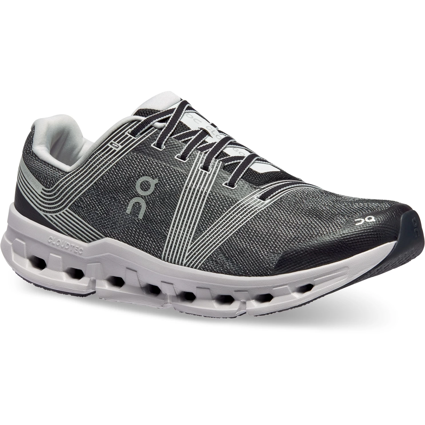On Running On Cloudgo Running Shoe - Black & Glacier - Image 6