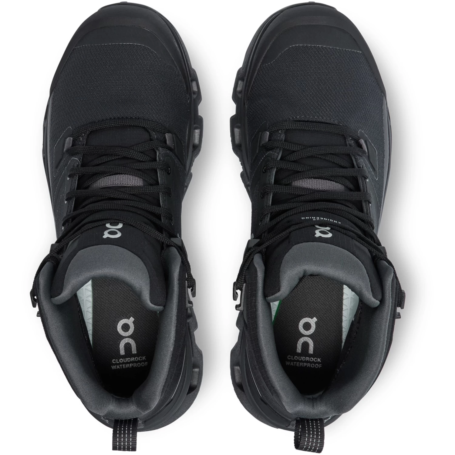 On Running On Cloudrock 2 Waterproof Women Speed-Hiking Shoe - Black & Eclipse - Image 4