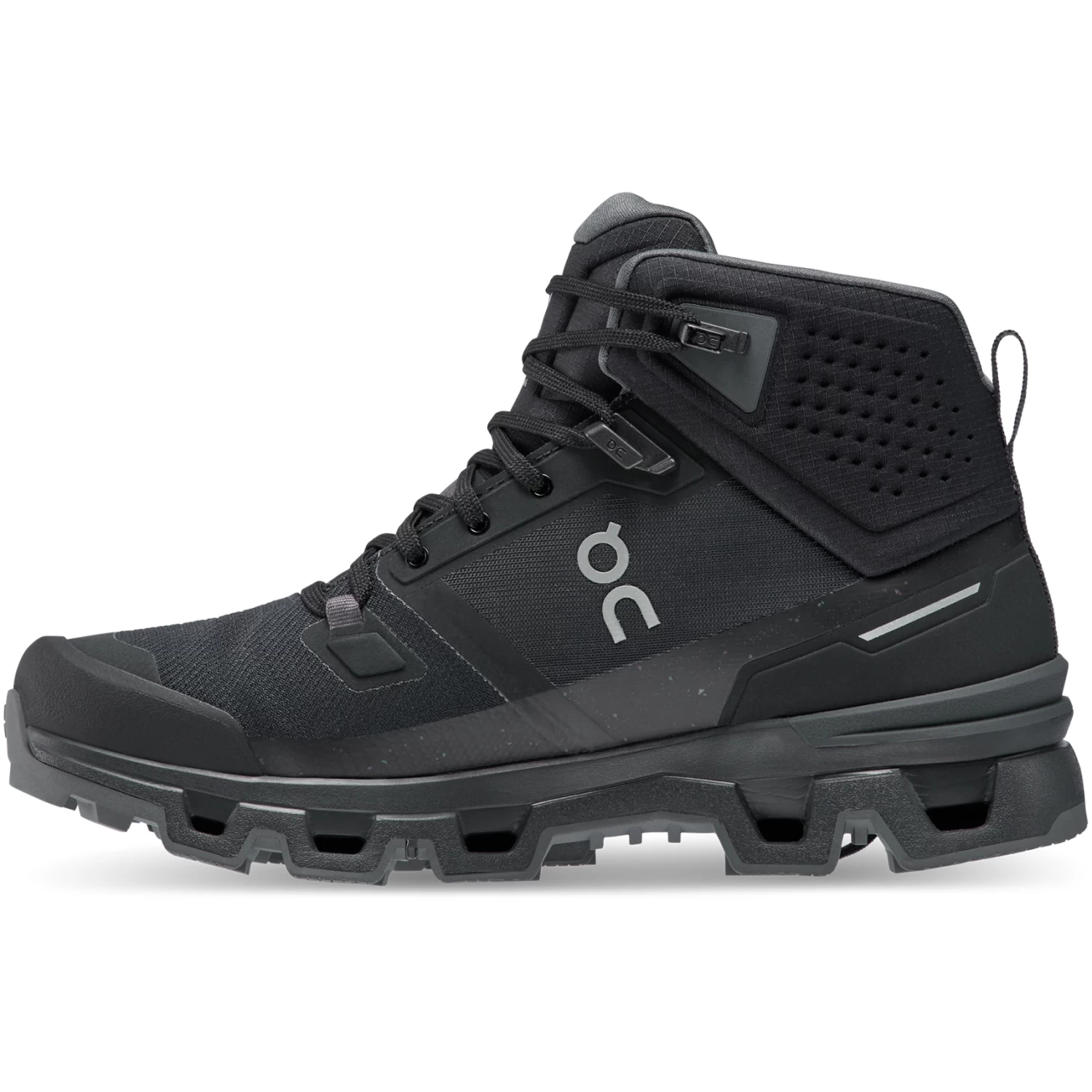 On Running On Cloudrock 2 Waterproof Women Speed-Hiking Shoe - Black & Eclipse - Image 3