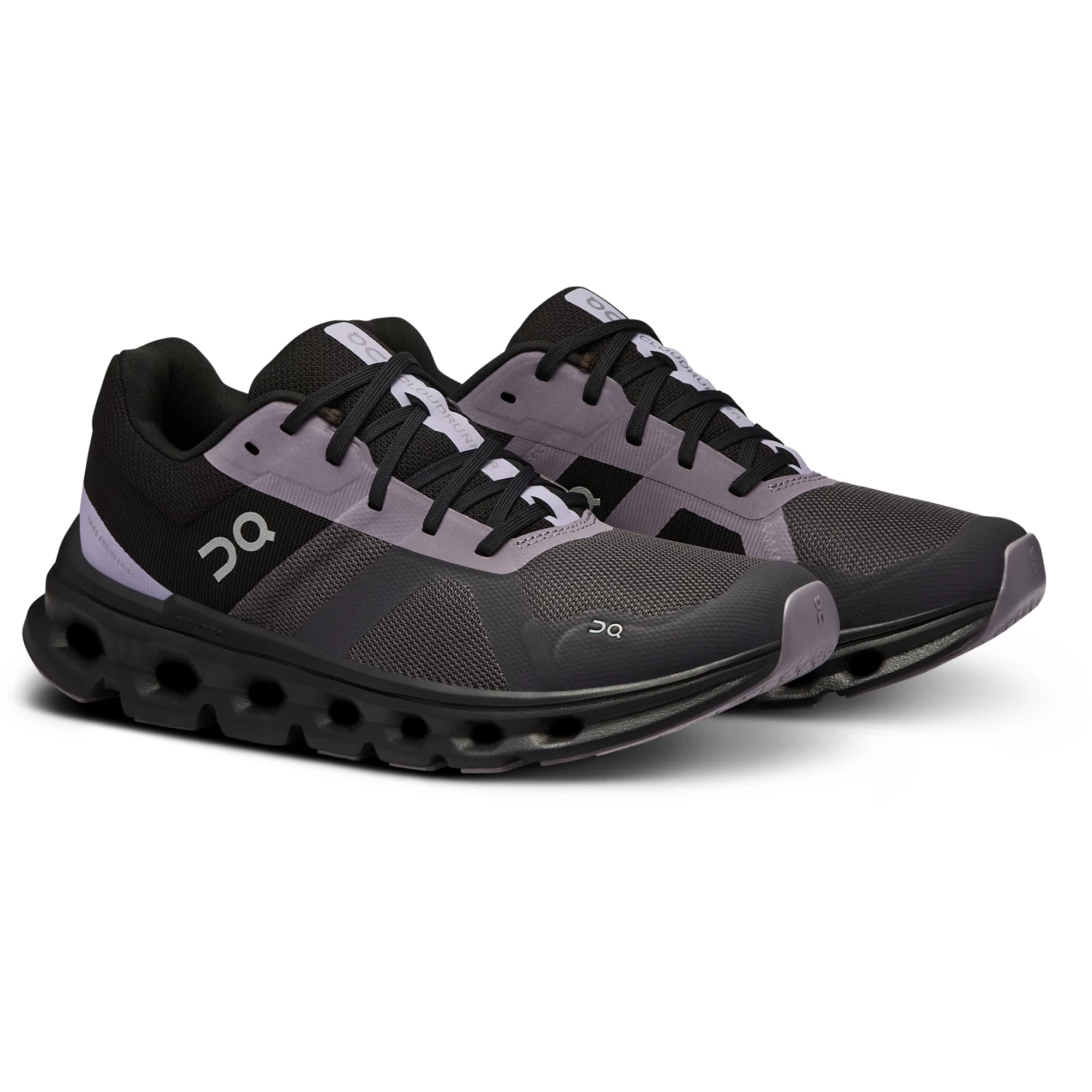 On Running On Cloudrunner Women Running Shoe - Iron & Black