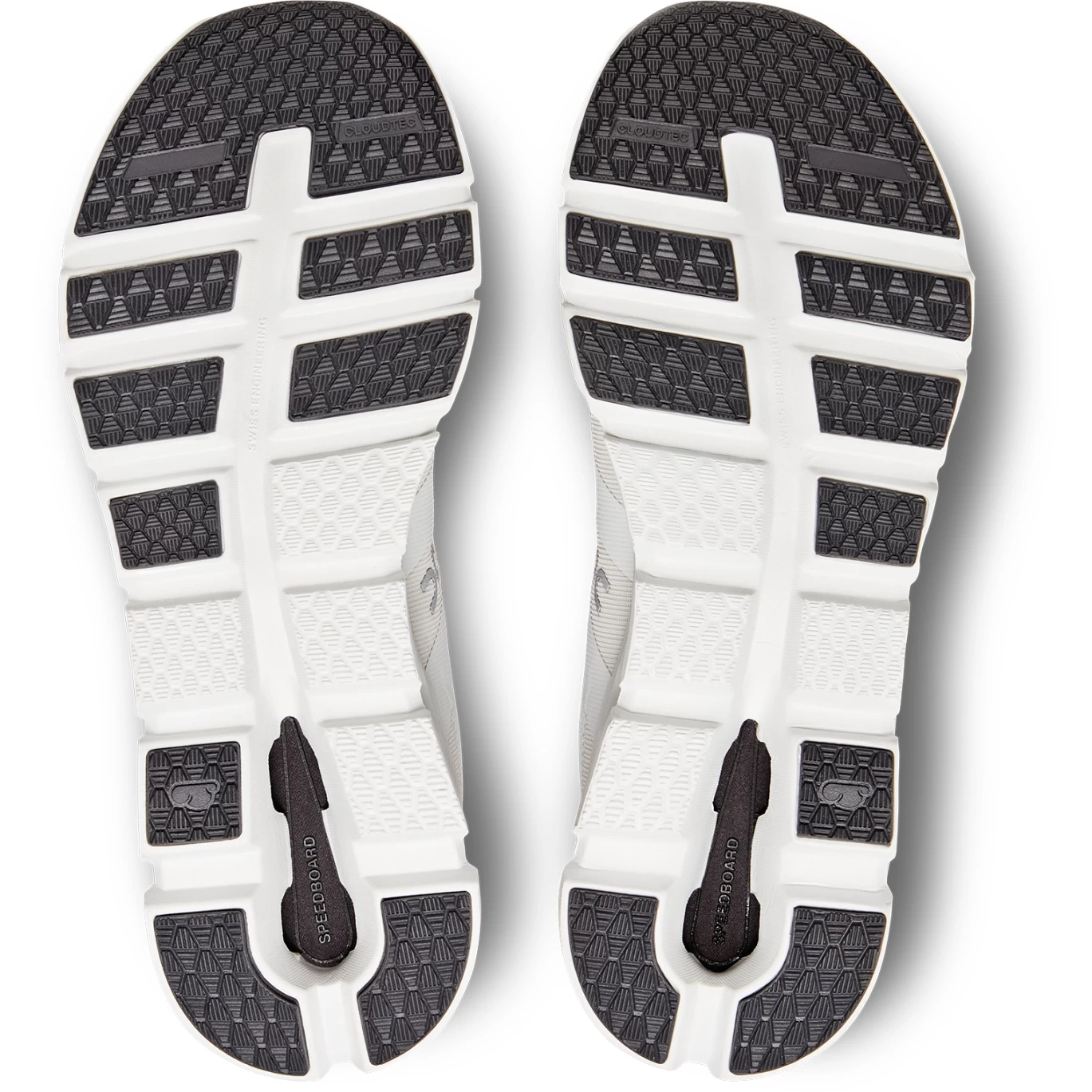 On Running On Cloudrunner Wide Running Shoe - Undyed-White & Flame - Image 5