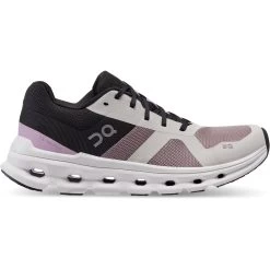 On Running On Cloudrunner Women Running Shoe - Heron & Black