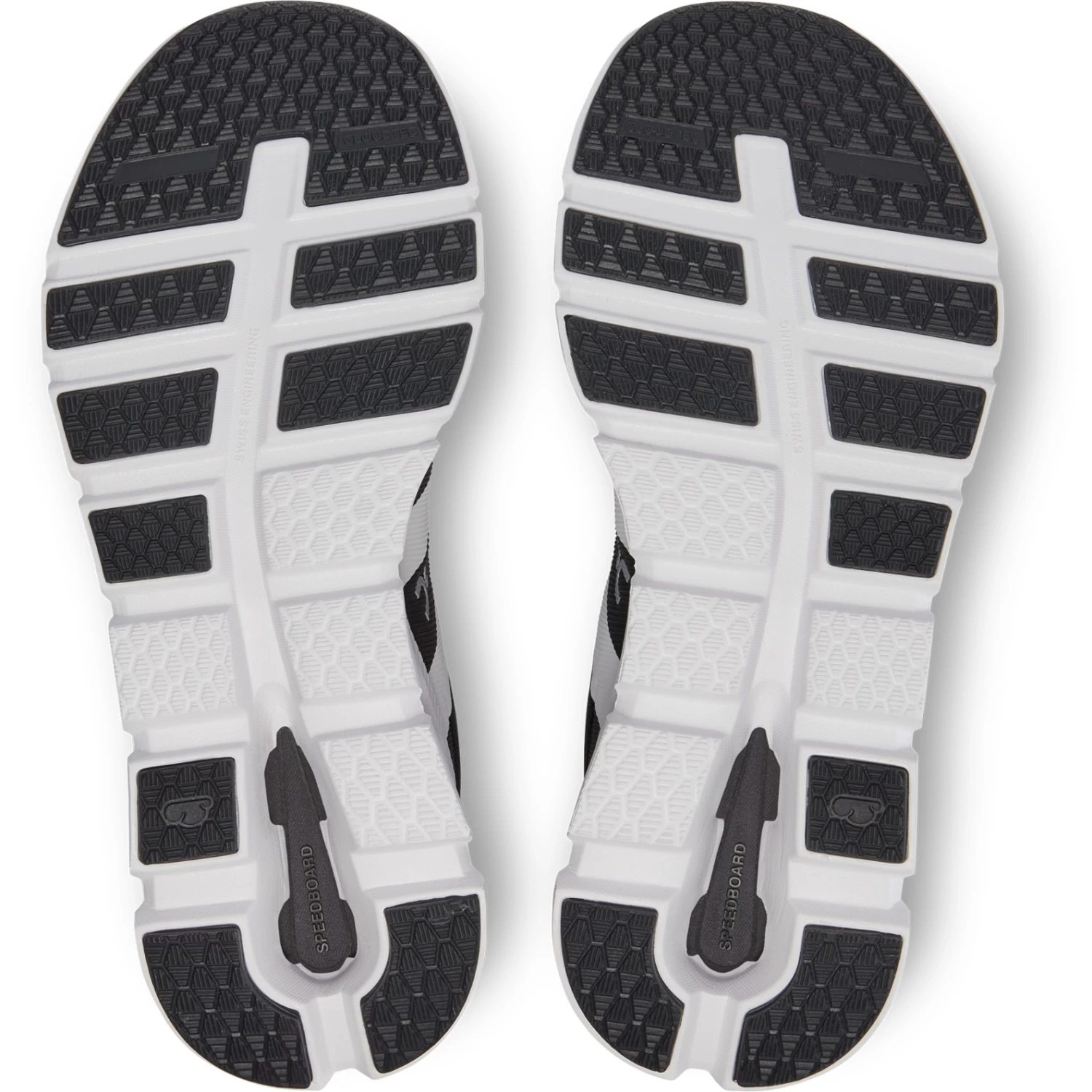 On Running On Cloudrunner Women Running Shoe - Heron & Black - Image 4