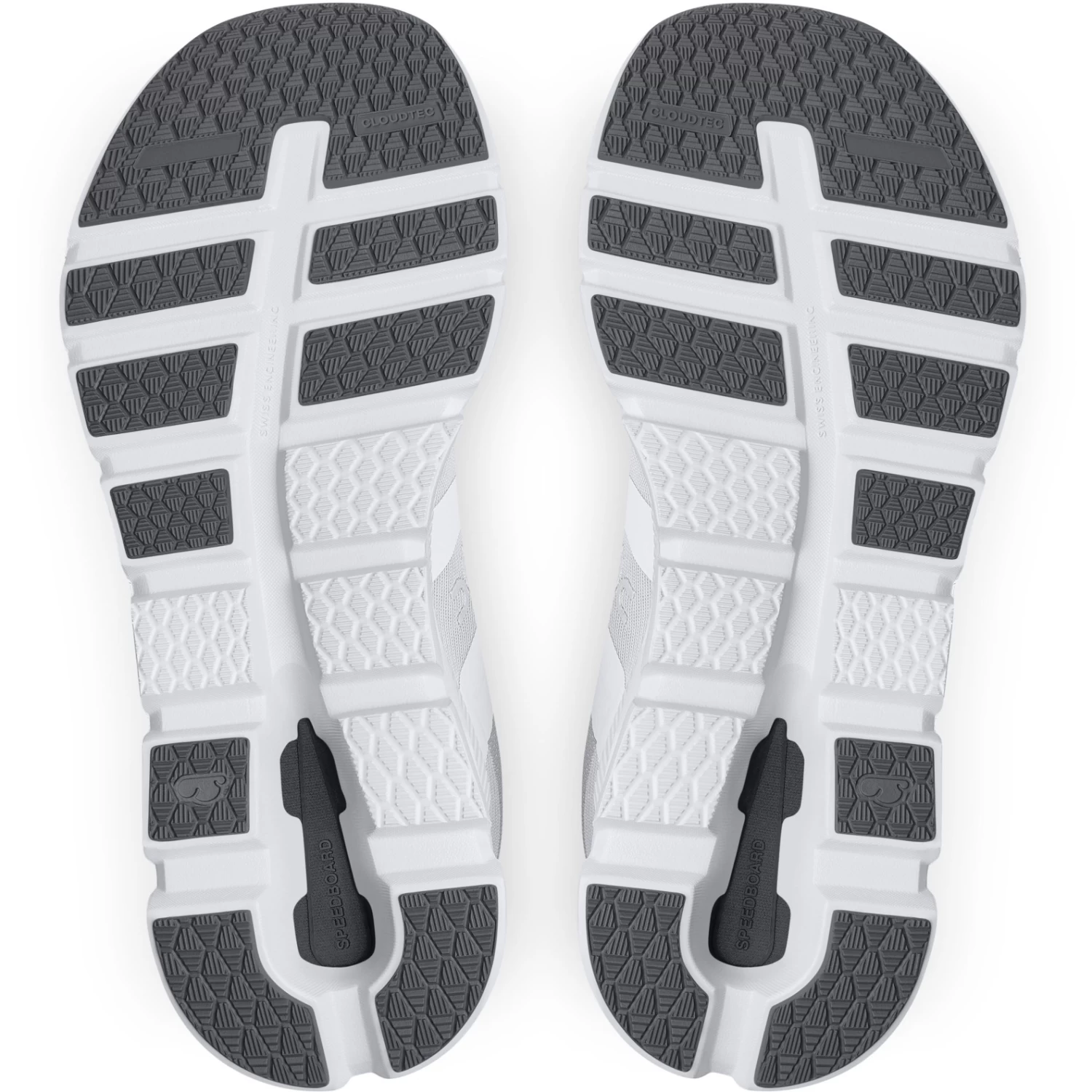 On Running On Cloudrunner Wide Women Running Shoes - White & Frost - Image 5