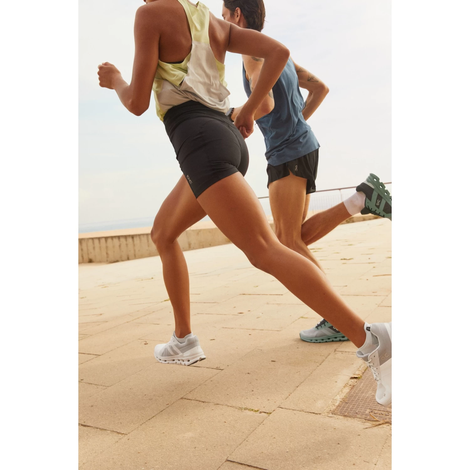 On Running On Cloudrunner Wide Women Running Shoes - White & Frost - Image 11