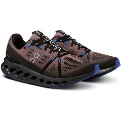 On Running On Cloudsurfer Running Shoes - Black & Cobalt