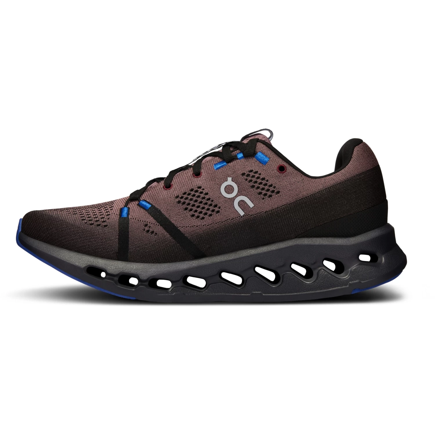 On Running On Cloudsurfer Running Shoes - Black & Cobalt - Image 4