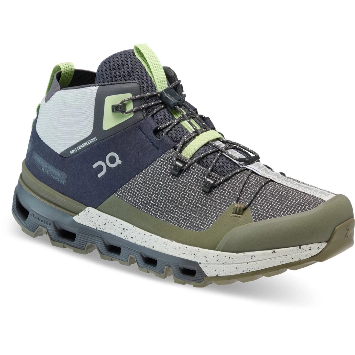 On Running On Cloudtrax Hiking Shoe - Ink & Frost - Image 6