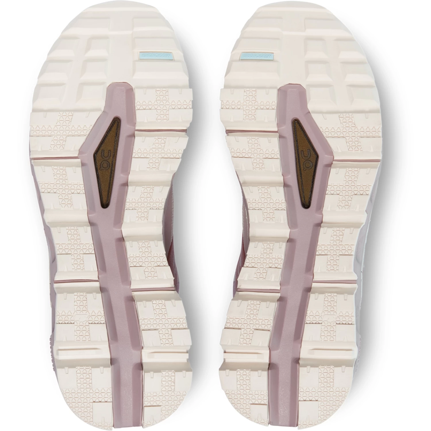 On Running On Cloudtrax Women Hiking Shoe - Rose & Ivory - Image 4