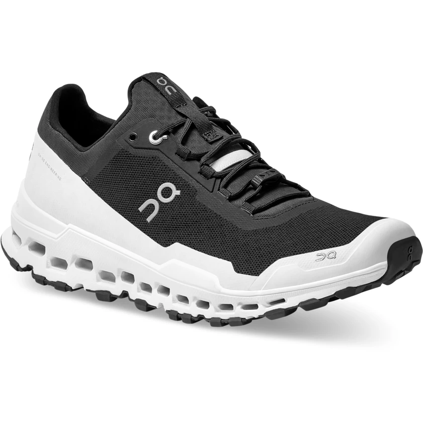 On Running On Cloudultra Trailrunning Shoe - Black & White - Image 2
