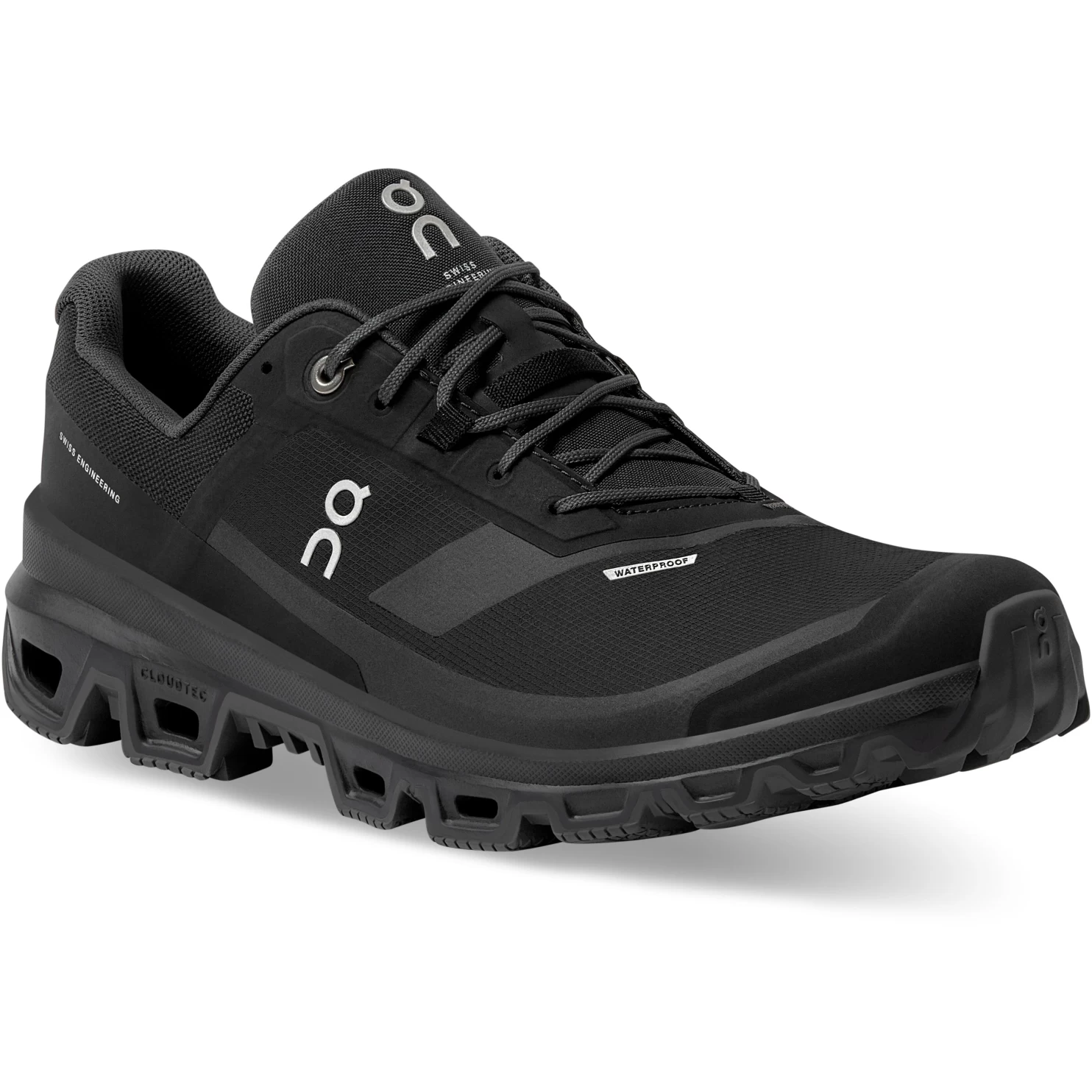 On Running On Cloudventure Waterproof Trailrunning Shoe - Black - Image 3