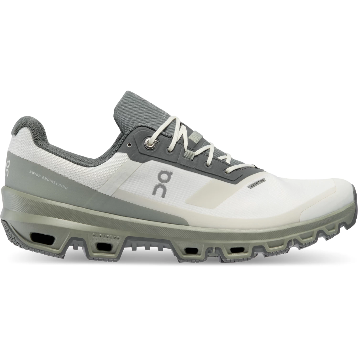 On Running On Cloudventure Waterproof Trailrunning Shoe - Ice & Kelp