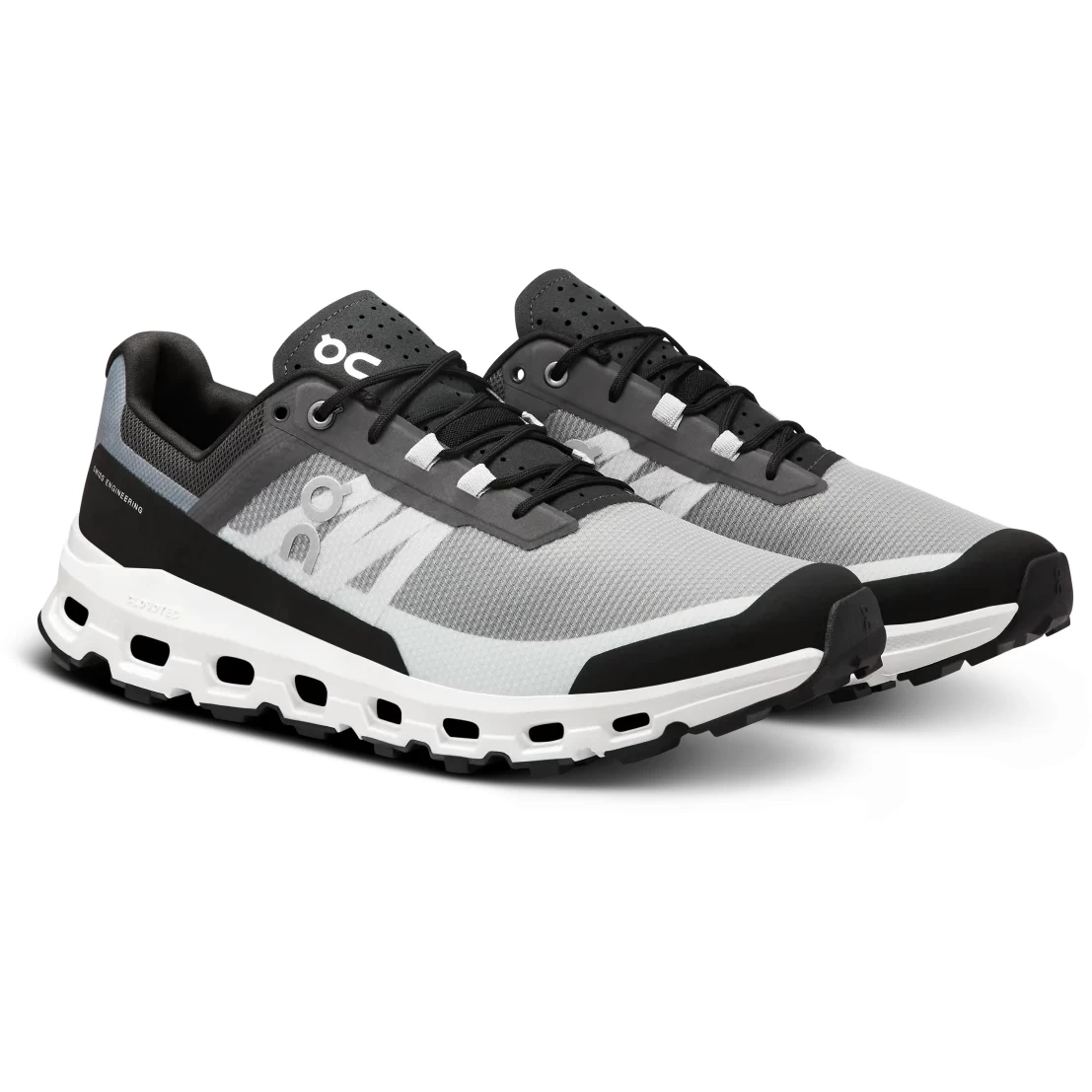 On Running On Cloudvista Men Trailrunning Shoe - Black & White