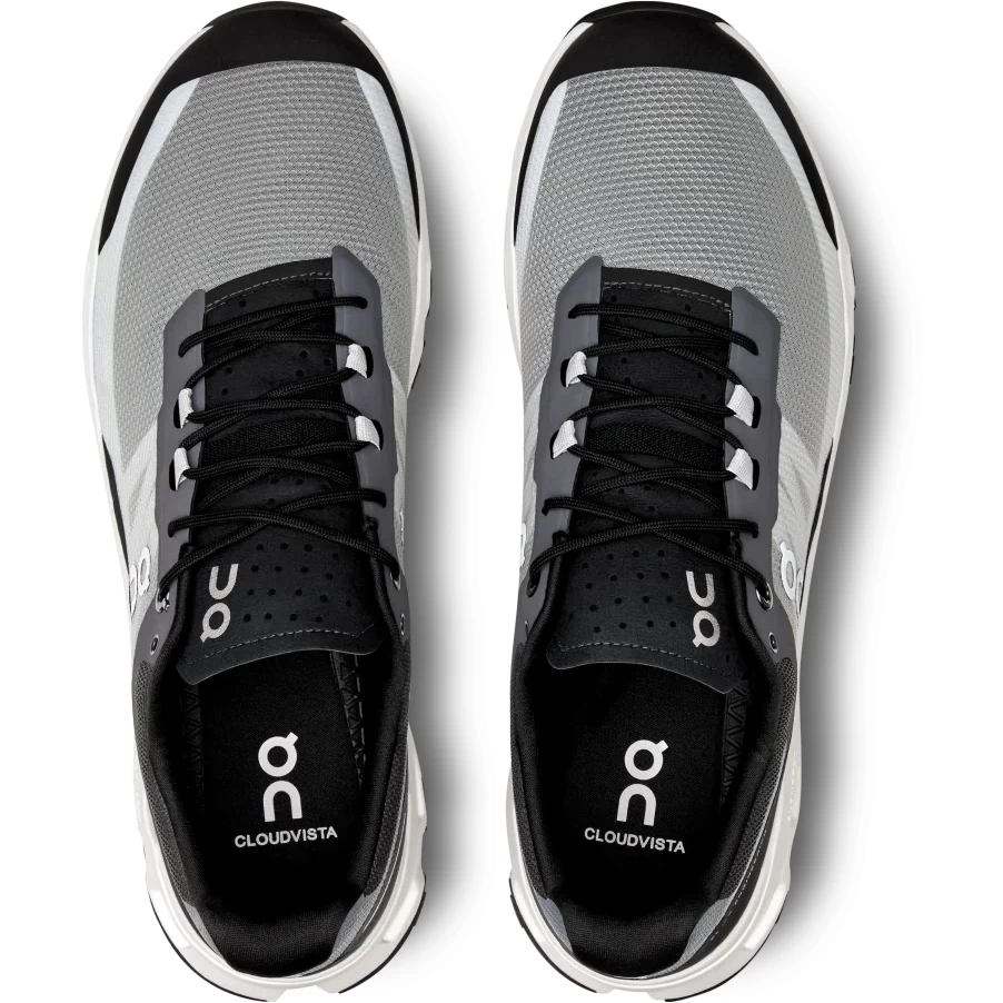 On Running On Cloudvista Men Trailrunning Shoe - Black & White - Image 4
