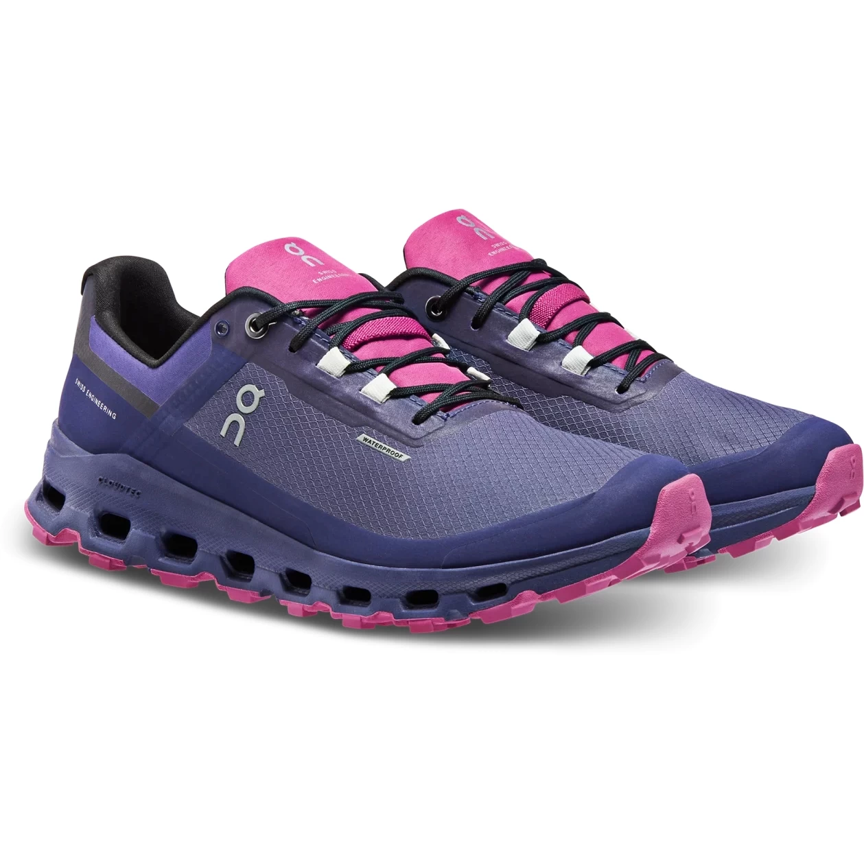 On Running On Cloudvista Waterproof Women Trailrunning Shoe - Flint & Acai
