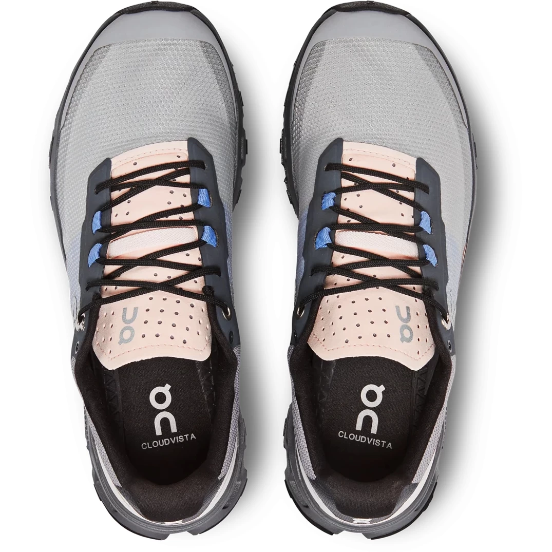 On Running On Cloudvista Women Trailrunning Shoe - Alloy & Black - Image 4