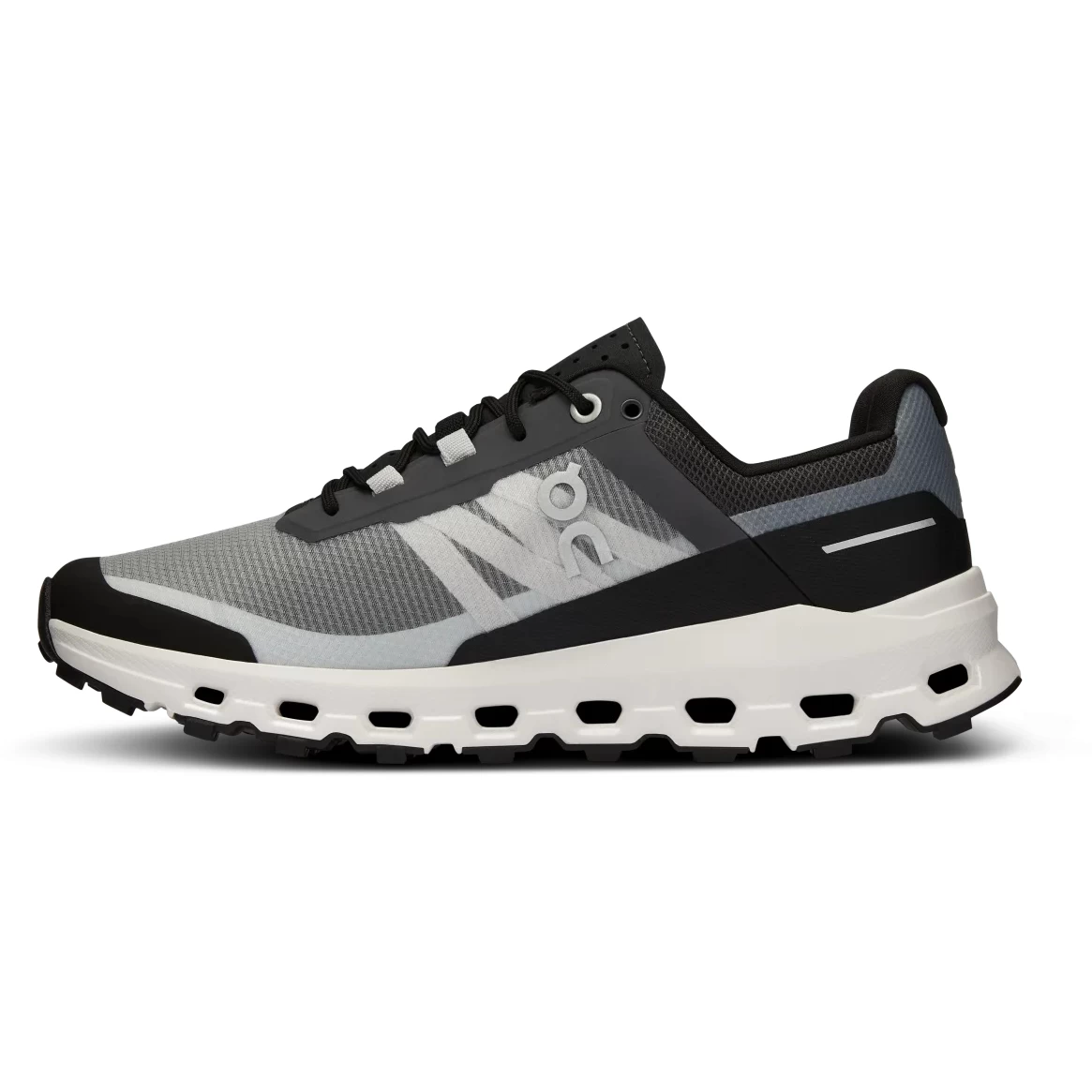 On Running On Cloudvista Women Trailrunning Shoe - Black & White - Image 3
