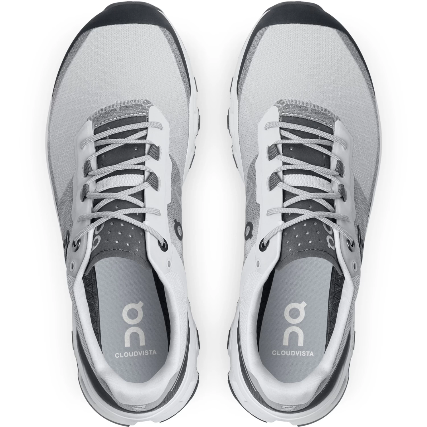 On Running On Cloudvista Women Trailrunning Shoe - Glacier & Black - Image 3