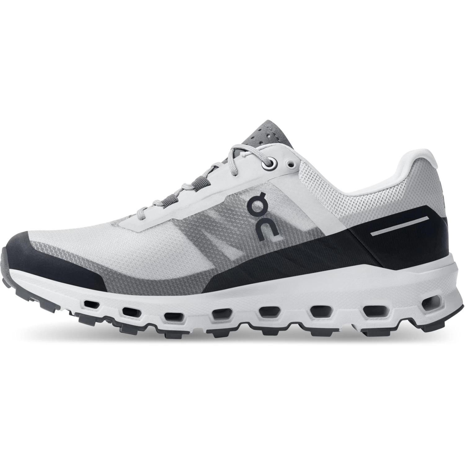 On Running On Cloudvista Women Trailrunning Shoe - Glacier & Black - Image 2