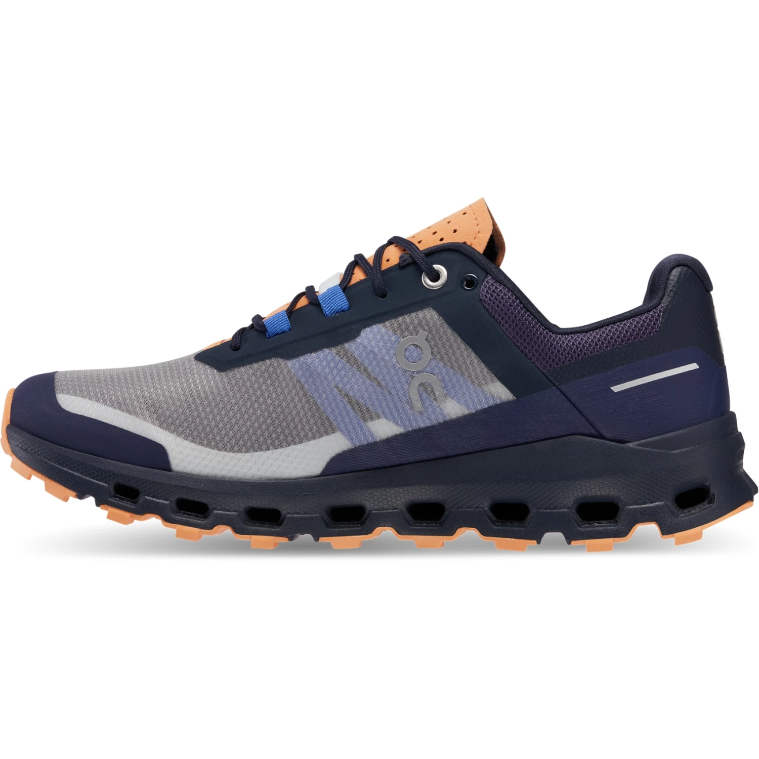 On Running On Cloudvista Women Trailrunning Shoe - Midnight & Copper - Image 2