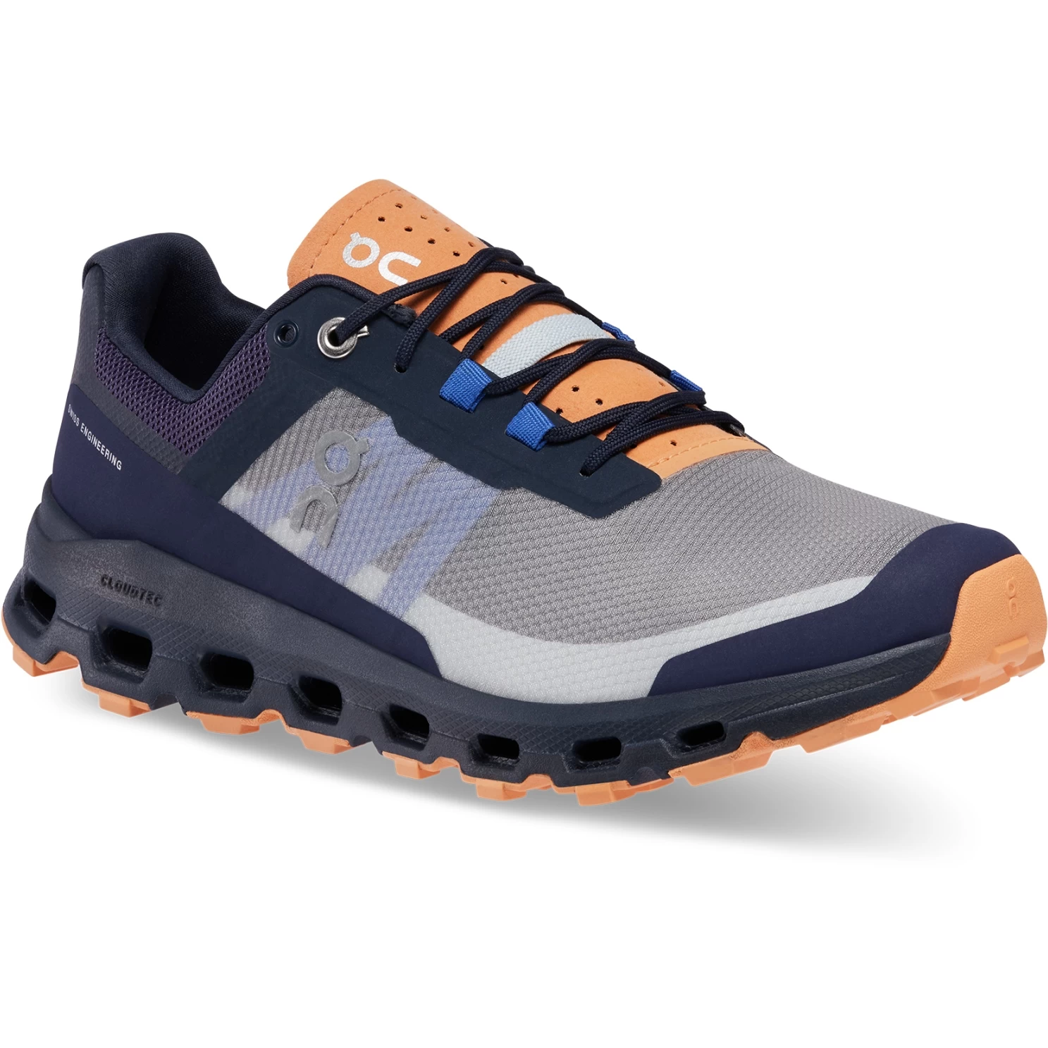 On Running On Cloudvista Women Trailrunning Shoe - Midnight & Copper - Image 6